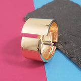Punk Metal Asymmetry Cuff Bangles Statement Bracelet Women Jewelry