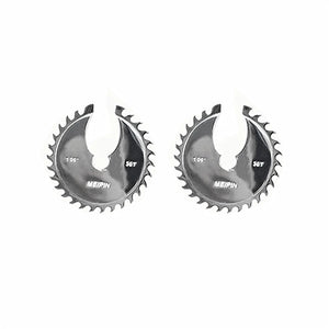 Punk Metal Gear Earrings Hollow Ear Clip Unique Jewelry