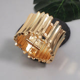 Punk Metal Geometric Bracelet for Women