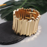 Punk Metal Geometric Bracelet for Women