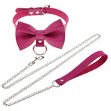 Punk Metal Tassel Rose Chain Necklace Spiked Collar