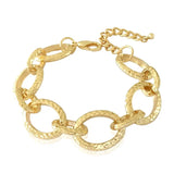 Miami Cuban Snake Chain Bracelet Bangle Heavy Metal Chunky Lock Bracelets