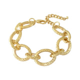 Miami Cuban Snake Chain Bracelet Bangle Heavy Metal Chunky Lock Bracelets