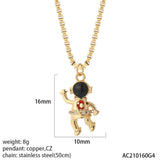Punk Motorcycle Statement Necklace Hip Hop Sport Long Chains