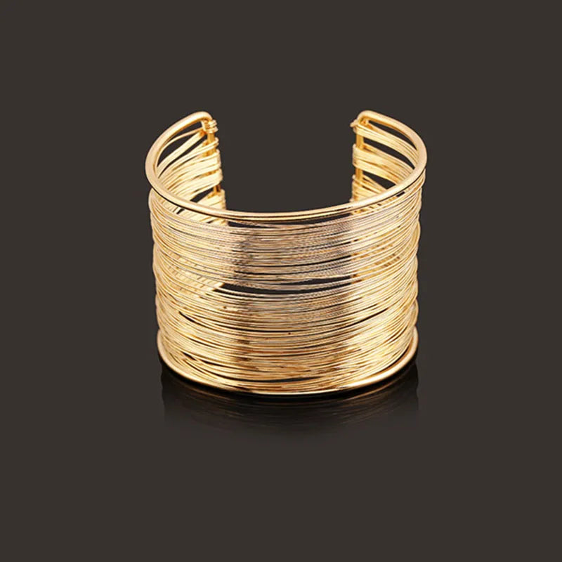 Punk Metal Wires Strings Bracelets For Women