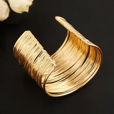 Punk Metal Wires Strings Bracelets For Women