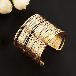 Punk Metal Wires Strings Bracelets For Women