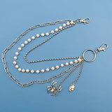 Punk Pants Chain Keychains for Men Women Jean Trouser Biker Chains