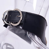 Punk Crescent Choker Necklace for Women Party Club Harajuku Jewelry