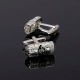 Punk Personality 3D Cuban Cigar Cufflinks Hip Hop Men's Cuff Links