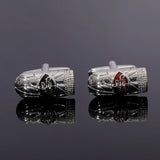 Punk Personality 3D Cuban Cigar Cufflinks Hip Hop Men's Cuff Links