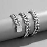 Punk Personality Men's Cuban Chain Necklace