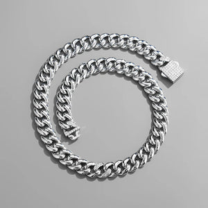 Punk Personality Men's Cuban Chain Necklace