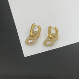 Zircon Pig Nose Safety Earrings - Bling Sparking Unique Jewelry Gift