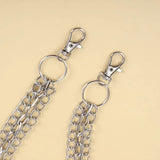 Punk Rock Belts Chain Metal Pants Waist Chain Key Chain Wallet Keychain