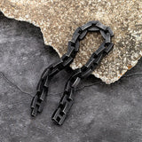 Punk Rock Biker Chain Bracelet Mens Stainless Steel Jewelry