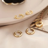 Punk Rock Chain Ear Cuffs Statement Earrings for Women