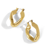 Punk Rock Clip Earrings Chain Earcuffs Statement Jewelry