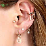 Punk Rock Clip Earrings Tassel Earcuffs Statement Jewelry