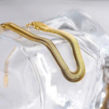 Punk Rock Snake Chain Bracelet for Women