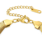 Punk Rock Snake Chain Bracelet for Women
