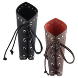 Punk Rock Gothic Leather Wrist Guards Arm Protector Wristband