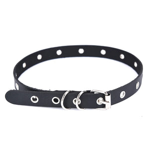 Punk Rock Gothic Sexy Rivet Collar Choker Necklace
