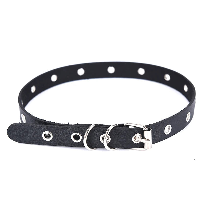 Punk Rock Gothic Sexy Rivet Collar Choker Necklace
