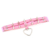 Spike Heart Leg Garter Belt Rivets Thigh Harness Women Girls Goth