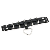 Spike Heart Leg Garter Belt Rivets Thigh Harness Women Girls Goth