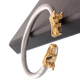 Dragon Bracelet Men Gothic Jewelry Open Bracelet Bangles