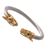 Dragon Bracelet Men Gothic Jewelry Open Bracelet Bangles