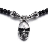 Punk Rock Stainless Steel Skull Mens Necklaces & Pendants