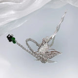 Punk Rose Hair Sticks Vintage Hairpins for Women