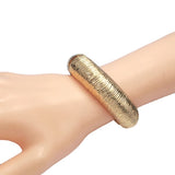 Punk Metal Bangles Bracelets Women Charm Cuff Bracelets