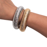 Punk Metal Bangles Bracelets Women Charm Cuff Bracelets