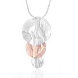 Punk Round Jewelry Long Necklace for Women Chokers Suspension Pendant