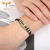 Punk Scorpion Leather Bracelet Stainless Steel Insect Jewelry