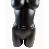 Punk Bow-knot Waist Chains Body Chain Goth Body Jewelry