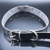 Punk Skull PU Leather Necklace Harajuku Gothic Cosplay Choker Neck NXH1016