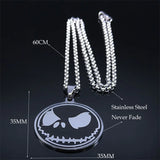 Punk Skull Stainless Steel Chain Necklace Men/Women