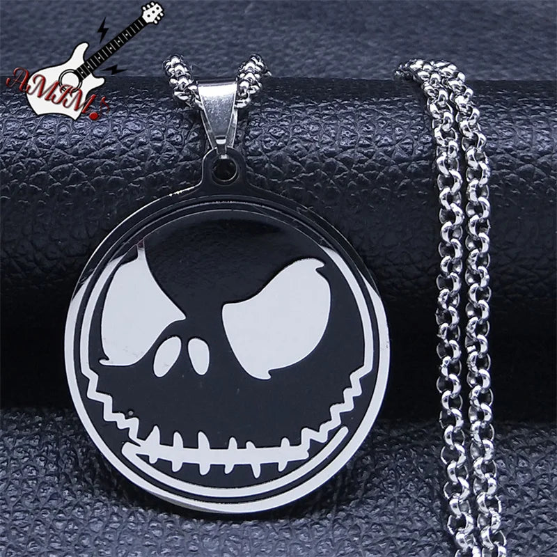 Punk Skull Stainless Steel Chain Necklace Men/Women