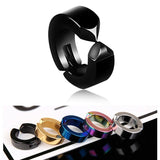 Punk Smooth Stainless Steel Ear Clips