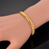 Punk Snake Chain Link Bracelet Stainless Steel Hand Chain Women Men Jewelry