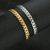 Punk Snake Chain Link Bracelet Stainless Steel Hand Chain Women Men Jewelry