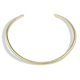 Punk Solid Alloy Torques Choker Necklaces For Women African Chunky Metal Bib Col
