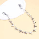 Punk Spike Rivet Tassel Keychain Jeans Decor Pants Chain
