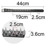 Punk Spike Rivets Stud Choker Necklace Gothic Collar Harajuku Anime Girl X636c