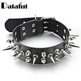 Punk Spike Rivets Stud Choker Necklace Gothic Collar Harajuku Anime Girl X636c