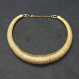Punk Metal Thick Torques Choker Necklace Women Statement